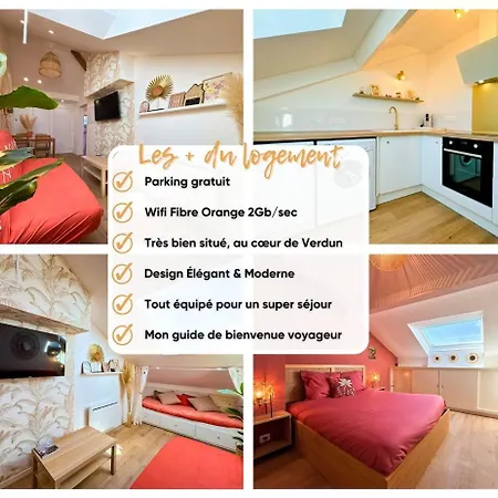 Sous Les Toits De La Digue Apartment Verdun-sur-Meuse